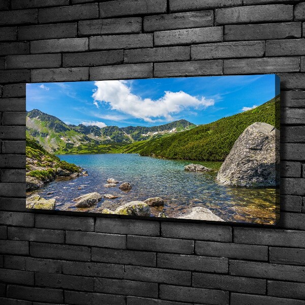 Canvas wall art Tatry Valley