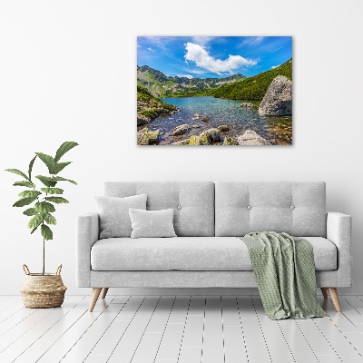 Canvas wall art Tatry Valley