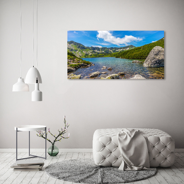 Canvas wall art Tatry Valley