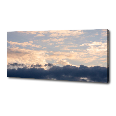 Canvas wall art Clouds in the sky