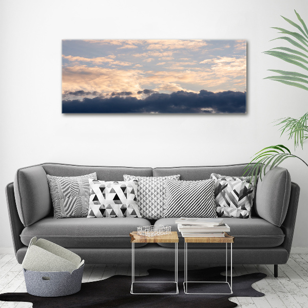 Canvas wall art Clouds in the sky