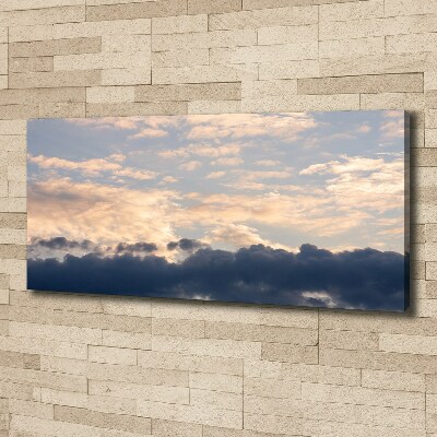 Canvas wall art Clouds in the sky