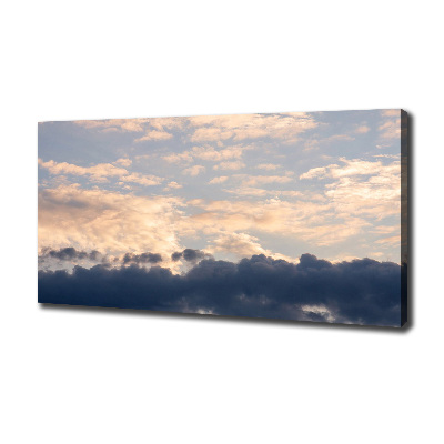 Canvas wall art Clouds in the sky