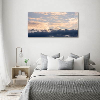 Canvas wall art Clouds in the sky