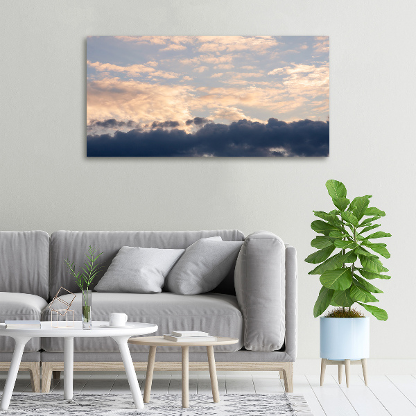 Canvas wall art Clouds in the sky