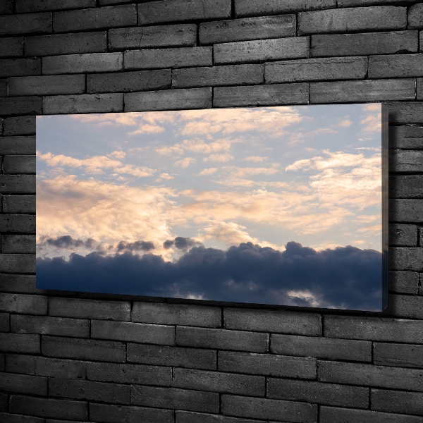 Canvas wall art Clouds in the sky