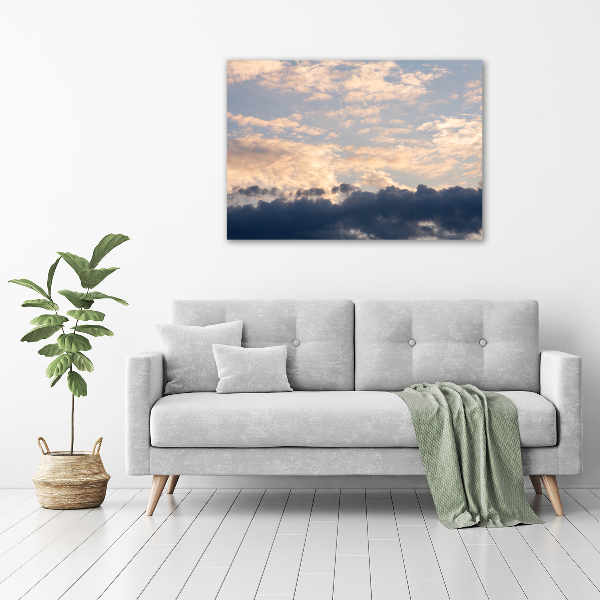 Canvas wall art Clouds in the sky