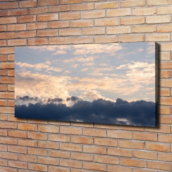 Canvas wall art Clouds in the sky