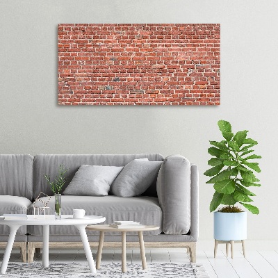 Canvas wall art Brick wall