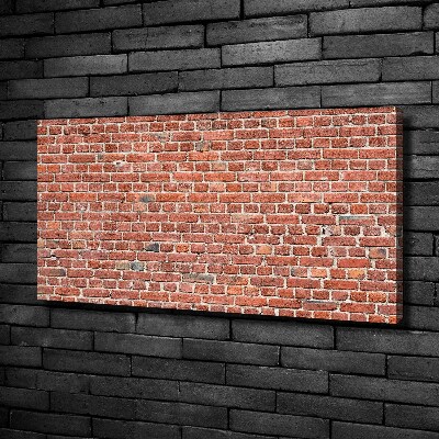 Canvas wall art Brick wall