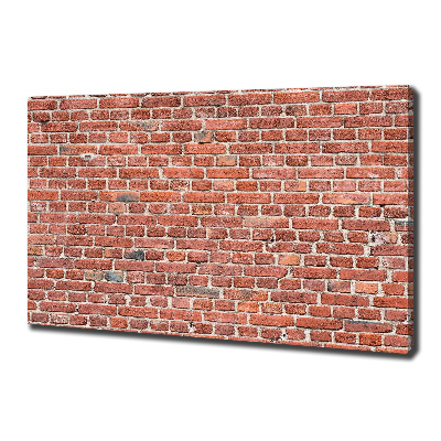 Canvas wall art Brick wall