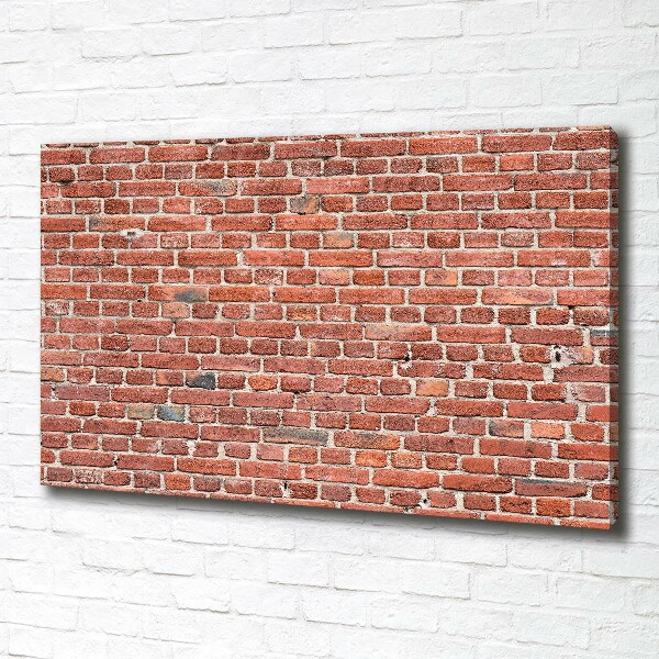 Canvas wall art Brick wall