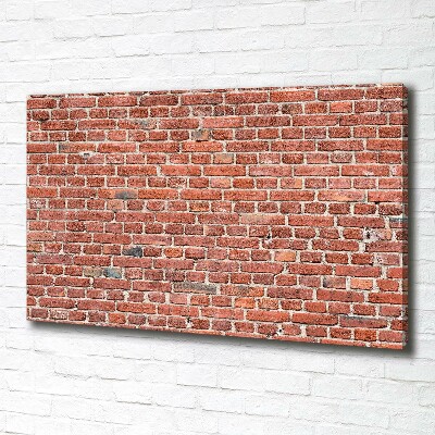 Canvas wall art Brick wall