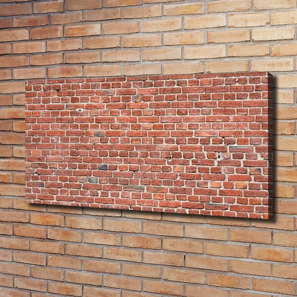 Canvas wall art Brick wall