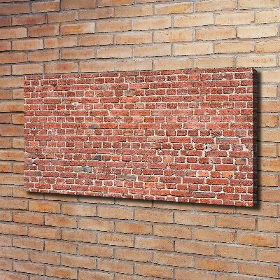 Canvas wall art Brick wall