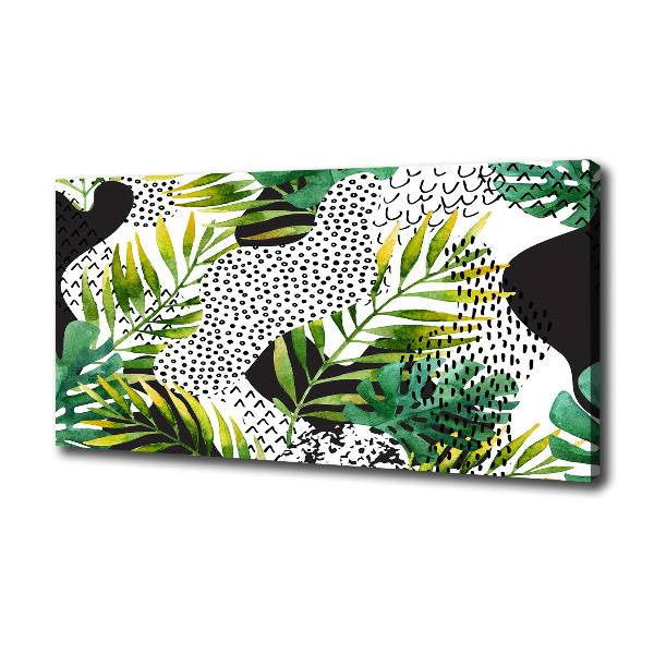 Tropical leaves