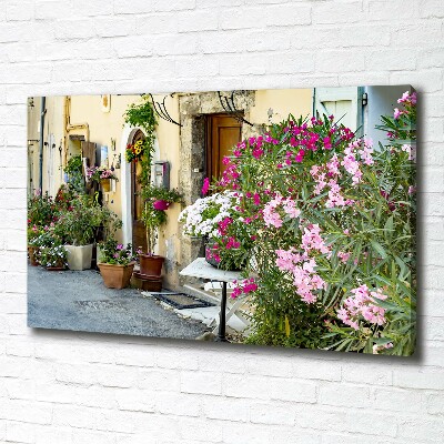 Canvas wall art Streets France