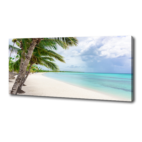 Canvas wall art Tropical beach