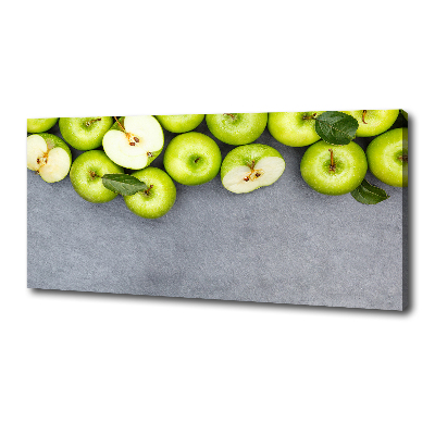 Canvas wall art Green apples