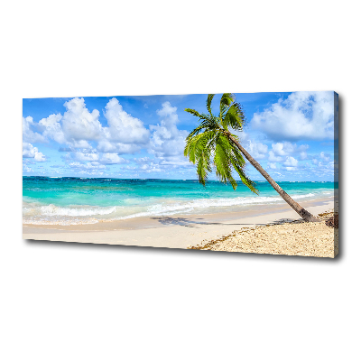 Canvas wall art Tropical beach