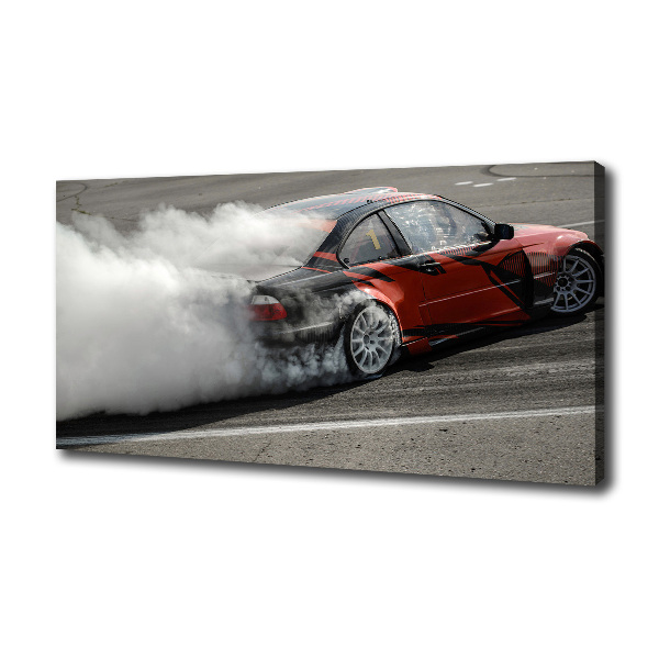 Canvas wall art Drift track