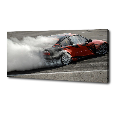 Canvas wall art Drift track