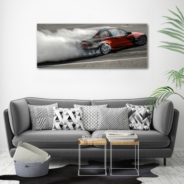 Canvas wall art Drift track