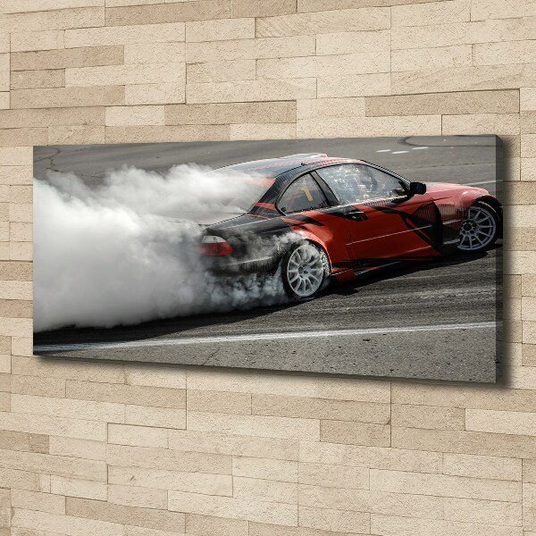 Canvas wall art Drift track