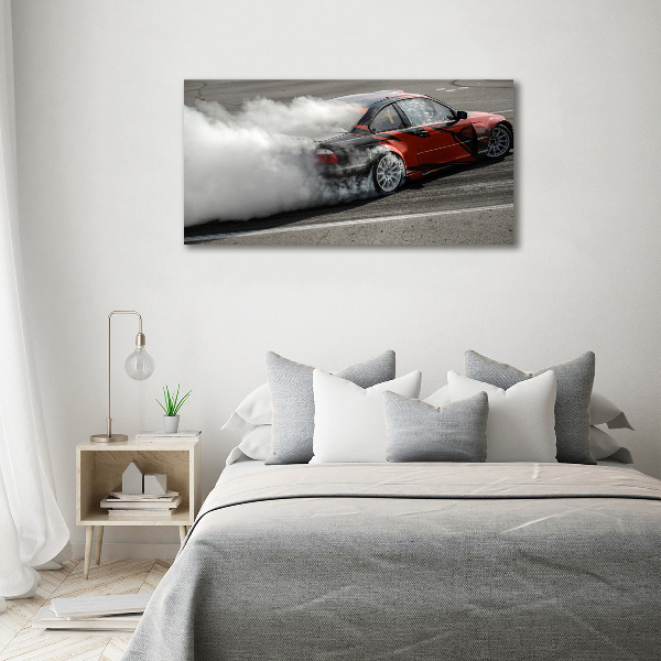 Canvas wall art Drift track