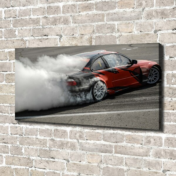 Canvas wall art Drift track