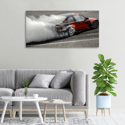 Canvas wall art Drift track