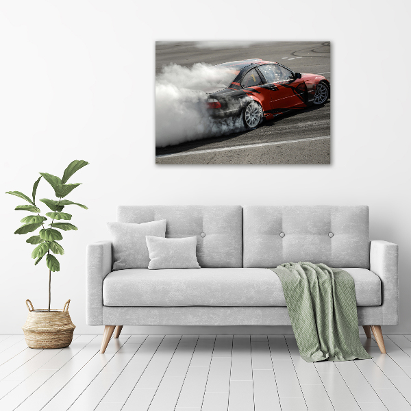 Canvas wall art Drift track