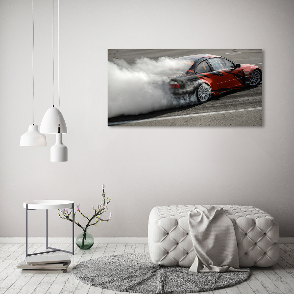 Canvas wall art Drift track