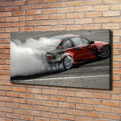 Canvas wall art Drift track