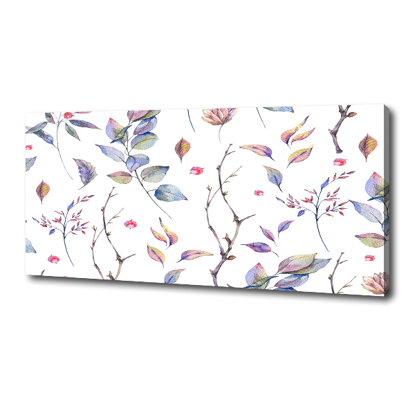 Canvas wall art Leaves