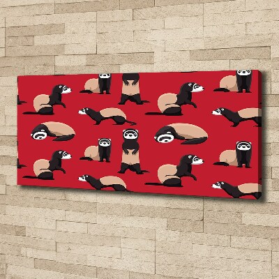 Canvas wall art Cowardice