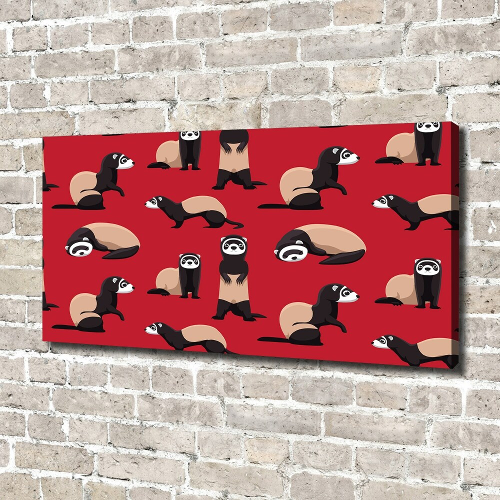 Canvas wall art Cowardice