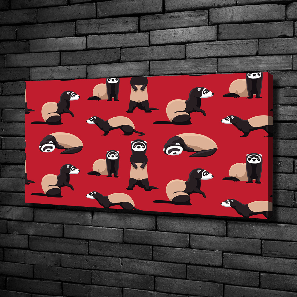 Canvas wall art Cowardice