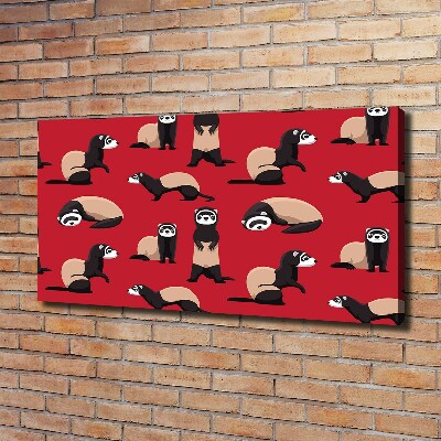 Canvas wall art Cowardice