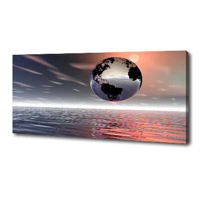 Canvas wall art Planet Earth