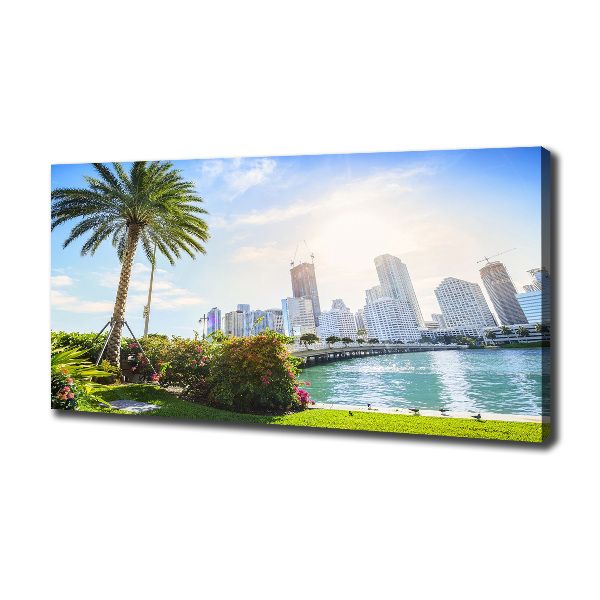 Canvas wall art Miami USA