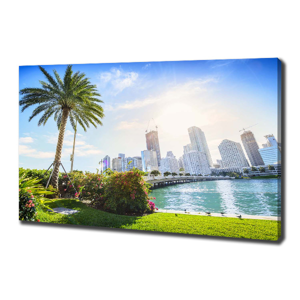 Canvas wall art Miami USA