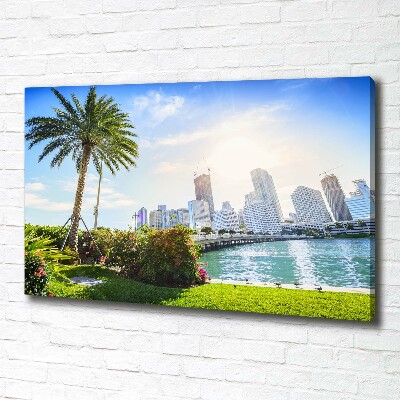 Canvas wall art Miami USA