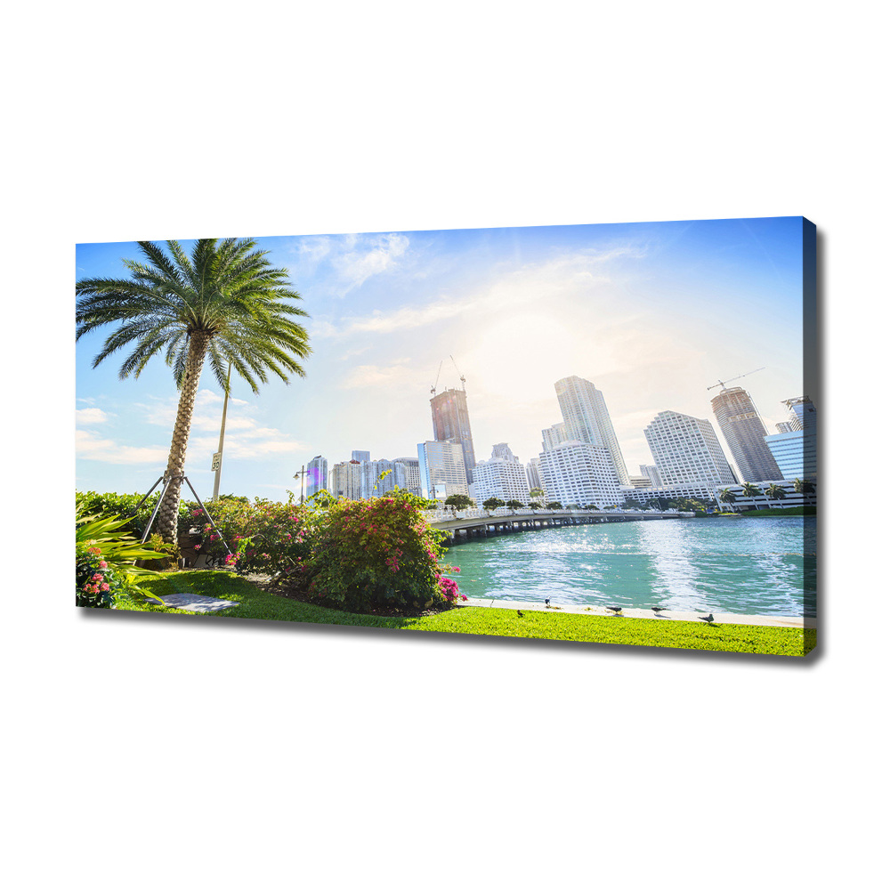 Canvas wall art Miami USA