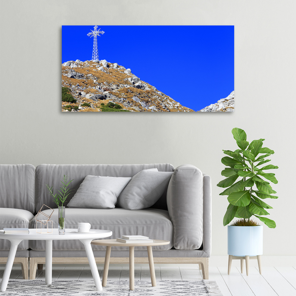 Canvas wall art Giewont Tatry