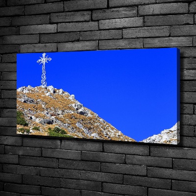 Canvas wall art Giewont Tatry