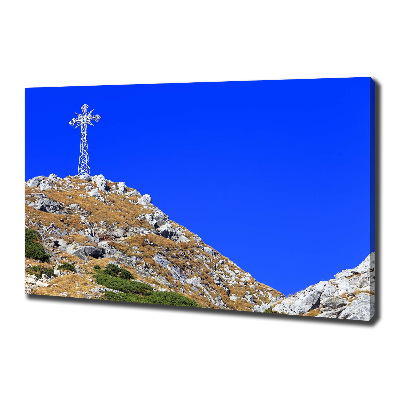 Canvas wall art Giewont Tatry