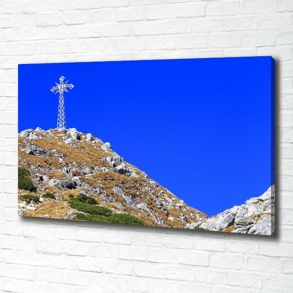 Canvas wall art Giewont Tatry