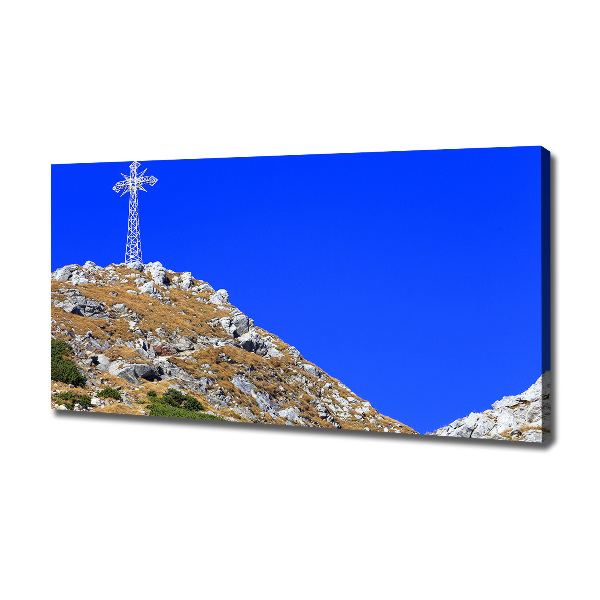 Canvas wall art Giewont Tatry