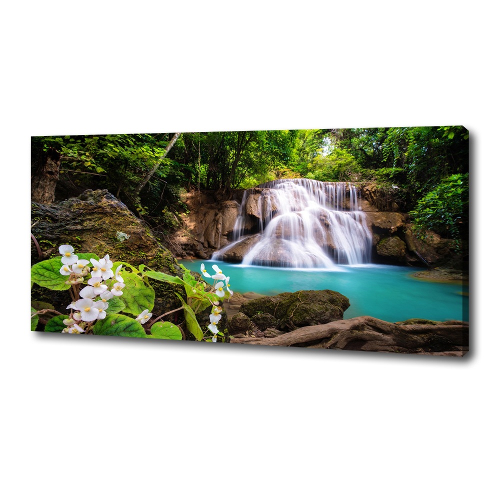 Canvas wall art Thailand waterfall